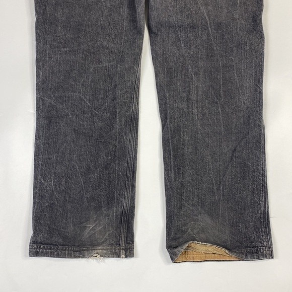 Duluth Trading 20207B Ballroom Flex Black Relaxed Fit Jeans 48x34 - Picture 7 of 14